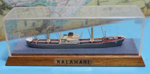 Passenger freighter "Tabora" DAL (1 p.) GER 1965 Bille / Jahnke in showcase